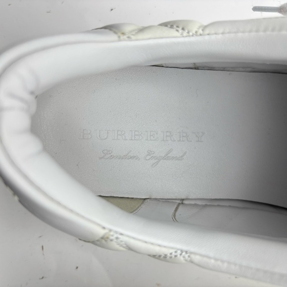 Burberry White Women's Sneakers Size 39 - Picture 11 of 11
